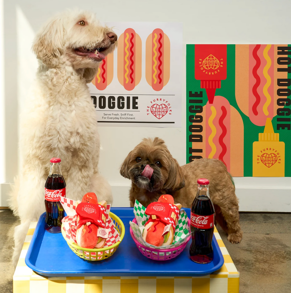 美國the furryfolks｜Hot Dog 熱狗嗅聞藏食玩具