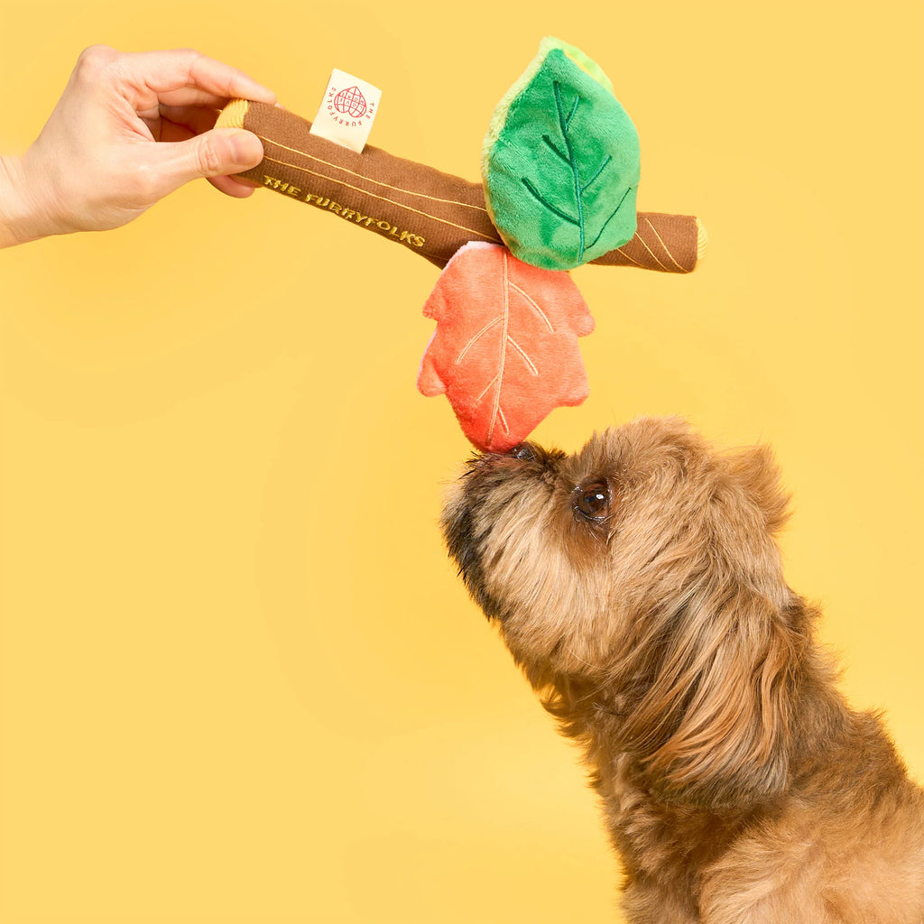 美國the furryfolks｜樹枝嗅聞藏食玩具
