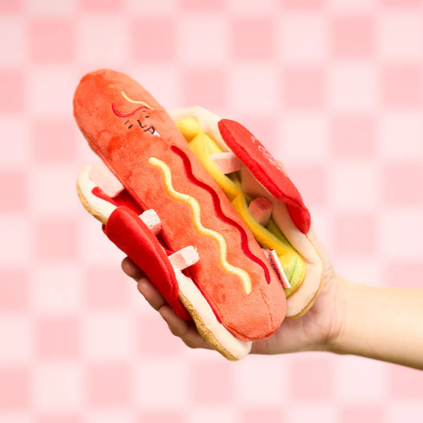 美國the furryfolks｜Hot Dog 熱狗嗅聞藏食玩具