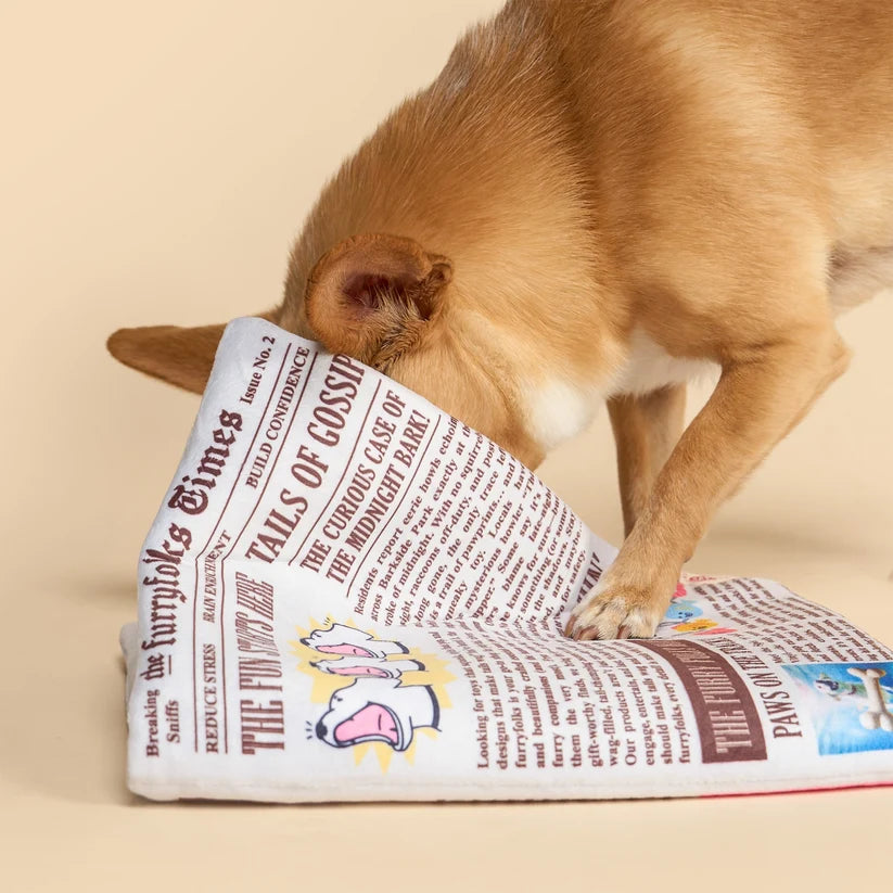 美國the furryfolks | 獨家新聞報紙 嗅聞藏食玩具